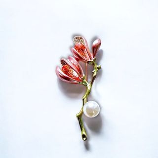 Ghim cài áo hoa LiLy thời trang dành cho nam nữ - 6cm