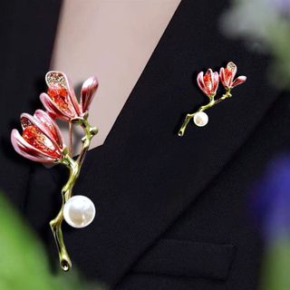 Ghim cài áo hoa LiLy thời trang dành cho nam nữ - 6cm