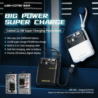 SẠC DỰ PHÒNG WEKOME WP309 - 10000MAH