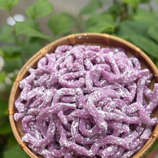 SET BÁNH CANH BỘT GẠO 2 VỊ: KHOAI LANG TÍM & MEN ĐỎ KOJI NHẬT - WINNIE HOUSE