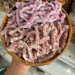 SET BÁNH CANH BỘT GẠO 2 VỊ: KHOAI LANG TÍM & MEN ĐỎ KOJI NHẬT - WINNIE HOUSE