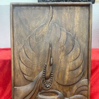 Tranh gỗ bình bát