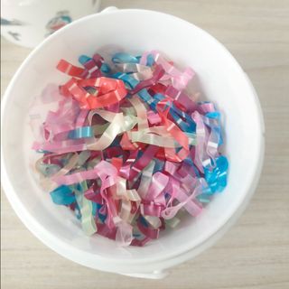 Dây thun cột tóc xô nhựa