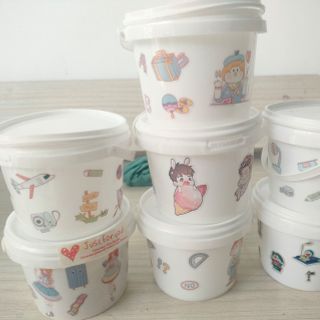 Dây thun cột tóc xô nhựa