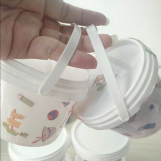Dây thun cột tóc xô nhựa