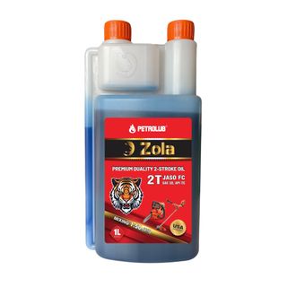 Dầu động cơ 2 thì PETRO ZOLA màu xanh/hồng