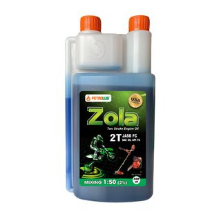 Dầu động cơ 2 thì PETRO ZOLA màu xanh/hồng
