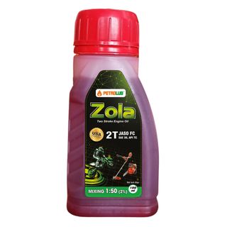 Dầu động cơ 2 thì PETRO ZOLA màu xanh/hồng