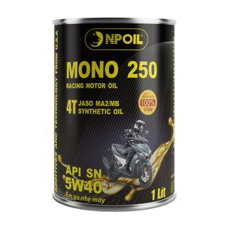 Dầu nhớt xe máy MONO 250 API SN 5W40 4T