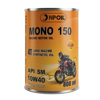 Dầu nhớt xe máy MONO 150 API SM 10W40 4T
