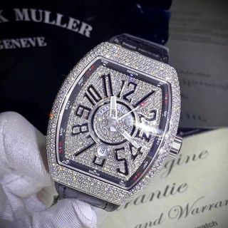 ĐỒNG HỒ NAM SIÊU CẤP CƠ PRANCK MULER FULL HỘT XOÀN