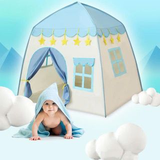 LỀU XẾP GỌN HÌNH NGÔI NHÀ CHO BÉ