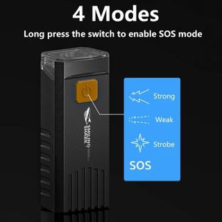 ĐÈN TRƯỚC XE ĐẠP ĐA NĂNG DI ĐỘNG CHỐNG NƯỚC