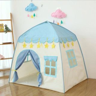 LỀU XẾP GỌN HÌNH NGÔI NHÀ CHO BÉ