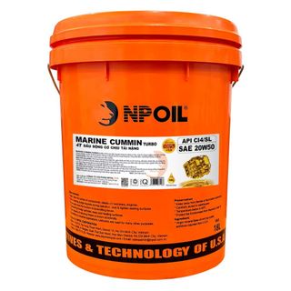 Dầu động cơ xe tải, tàu thuyền MARINE CUMMIN 20W50 - NPOIL