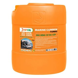 Dầu động cơ xe tải, tàu thuyền MARINE CUMMIN 20W50 - NPOIL