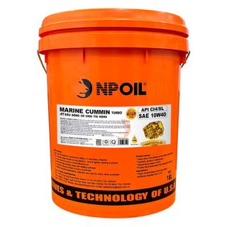 Dầu động cơ xe tải, tàu thuyền MARINE CUMMIN 10W40 - NPOIL