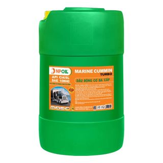 Dầu động cơ xe tải, tàu thuyền MARINE CUMMIN 10W40 - NPOIL