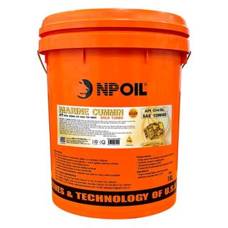 Dầu động cơ xe tải, tàu thuyền MARINE CUMMIN GOLD 10W40 - NPOIL