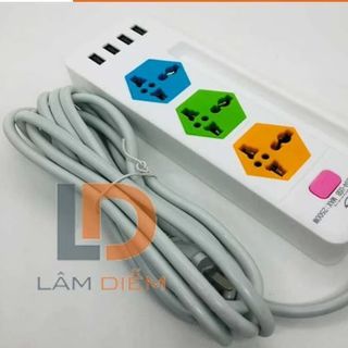 Ổ CẮM ĐIỆN CYX DÂY ĐỒNG DÀI 3M K204