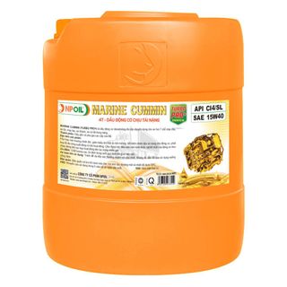 Dầu động cơ xe tải, tàu thuyền MARINE CUMMIN PRO+ 15W40 - NPOIL
