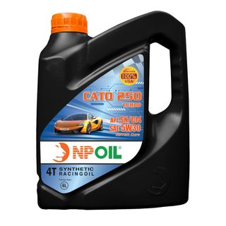 DẦU ĐỘNG CƠ Ô TÔ CAO CẤP CATO 250 TURBO API SN/CI4 5W30 4T