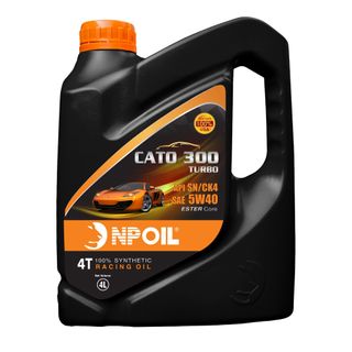 DẦU ĐỘNG CƠ Ô TÔ CAO CẤP CATO 300 TURBO API SN/CK4 5W40 4T
