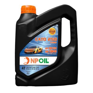 DẦU ĐỘNG CƠ Ô TÔ CAO CẤP CATO 250 TURBO API SN/CI4 5W40 4T