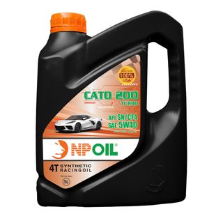 DẦU ĐỘNG CƠ Ô TÔ CAO CẤP CATO 200 TURBO API SN/CF4 5W40 4T