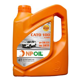 DẦU ĐỘNG CƠ Ô TÔ CAO CẤP CATO 100 TURBO API SM/CI4 5W30 4T