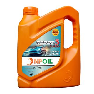 DẦU ĐỘNG CƠ Ô TÔ CAO CẤP RESSO 3 TURBO API CI4/SL 15W40 4T