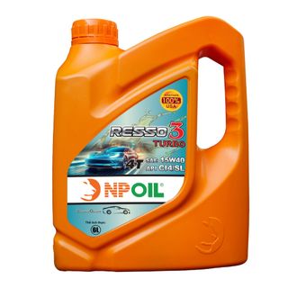 DẦU ĐỘNG CƠ Ô TÔ CAO CẤP RESSO 3 TURBO API CI4/SL 15W40 4T