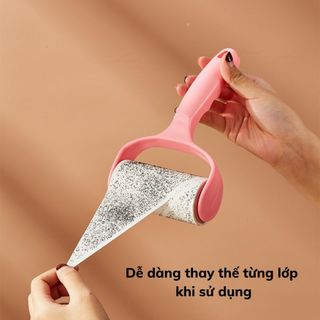 Set Cây Lăn Bụi kèm 6 Lõi Cây Lăn Bụi Bẩn Có Lõi Thay