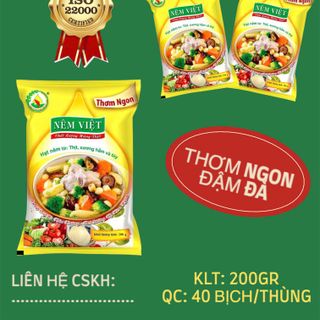 Hạt Nêm Việt (Thịt & Xương Hầm) loại 200gr