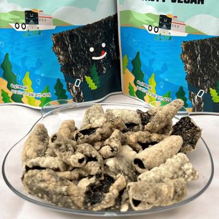 Combo 2 Gói Snack Thuần Chay Vegan Tảo Bẹ (Lá) + Rong Biển Hàn Quốc 40gram/ Gói