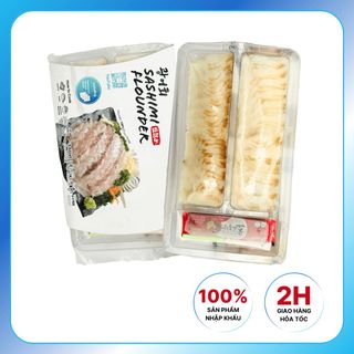 Cá Bơn Sashimi Cao Cấp (Eat Clean) Ngọt Thịt, Mềm Dai Hàn Quốc 200gram