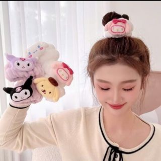 DÂY CỘT TÓC BÚI GẤU BÔNG XINH