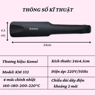 Máy dập xù Kemei Máy Bấm Tóc Tại Nhà
