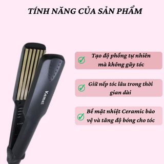Máy dập xù Kemei Máy Bấm Tóc Tại Nhà
