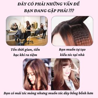 Máy dập xù Kemei Máy Bấm Tóc Tại Nhà