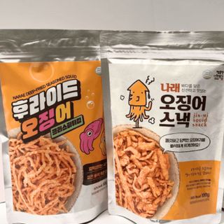 Snack Mực Tẩm Vị Chiên Giòn Jin - Mi Cheonghaedam Hàn Quốc 100gram