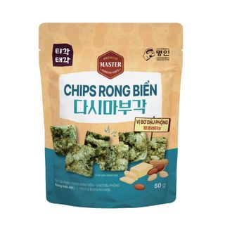 Chips Rong Biển Vị Bơ Đậu Phộng Hàn Quốc 50gram