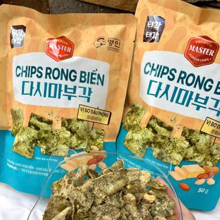 Chips Rong Biển Vị Bơ Đậu Phộng Hàn Quốc 50gram