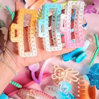 KẸP TÓC  TONE PASTEL XINH XẮN