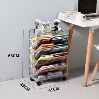Kệ Đựng Tài Liệu 11 Ngăn Di Động Kim Loại 2 Mặt Tiện Dụng, Giá Tài Liệu Kim Loại Có Bánh Xe, Dụng Cụ Văn Phòng, Văn Phòng Phẩm, Khay Đựng Tài Liệu, Giá Đựng Hồ Sơ Tài Liệu 11 Ngăn Có Bánh Xe, Kệ Tài Liệu Đa Năng, Kệ Tài Liệu Văn Phòng