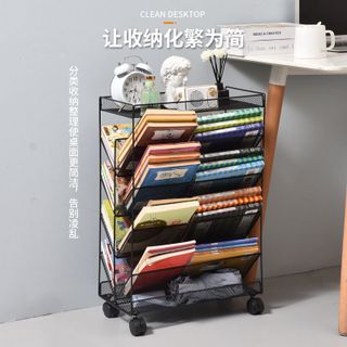 Kệ Đựng Tài Liệu 11 Ngăn Di Động Kim Loại 2 Mặt Tiện Dụng, Giá Tài Liệu Kim Loại Có Bánh Xe, Dụng Cụ Văn Phòng, Văn Phòng Phẩm, Khay Đựng Tài Liệu, Giá Đựng Hồ Sơ Tài Liệu 11 Ngăn Có Bánh Xe, Kệ Tài Liệu Đa Năng, Kệ Tài Liệu Văn Phòng