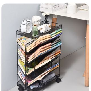 Kệ Đựng Tài Liệu 11 Ngăn Di Động Kim Loại 2 Mặt Tiện Dụng, Giá Tài Liệu Kim Loại Có Bánh Xe, Dụng Cụ Văn Phòng, Văn Phòng Phẩm, Khay Đựng Tài Liệu, Giá Đựng Hồ Sơ Tài Liệu 11 Ngăn Có Bánh Xe, Kệ Tài Liệu Đa Năng, Kệ Tài Liệu Văn Phòng