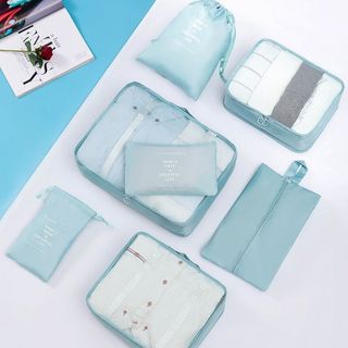 Set 7 Túi đựng đồ du lịch cá nhân - Túi đa năng chống thấm nước nhiều size cho vừa vali mang đi tiện dụng