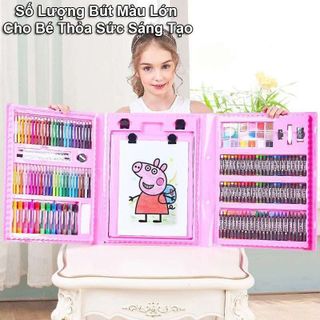 Hộp Bút Màu 208 Chi Tiết