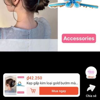 KẸP GẤP XINH SANG SALE